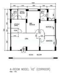 Blk 619 Woodlands Drive 52 (Woodlands), HDB 4 Rooms #542801261
